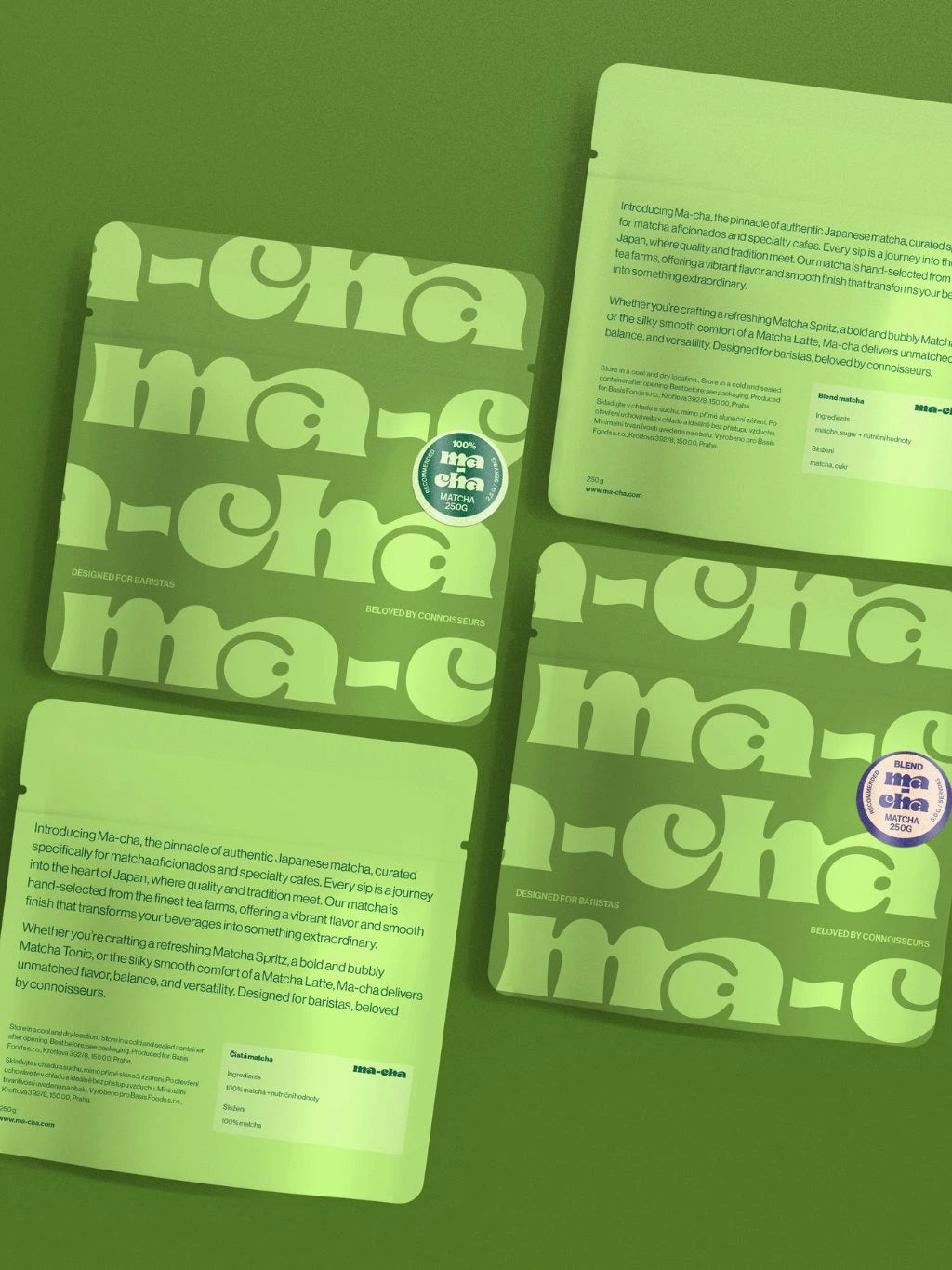 Ma-cha | Matcha sugar blend 75g