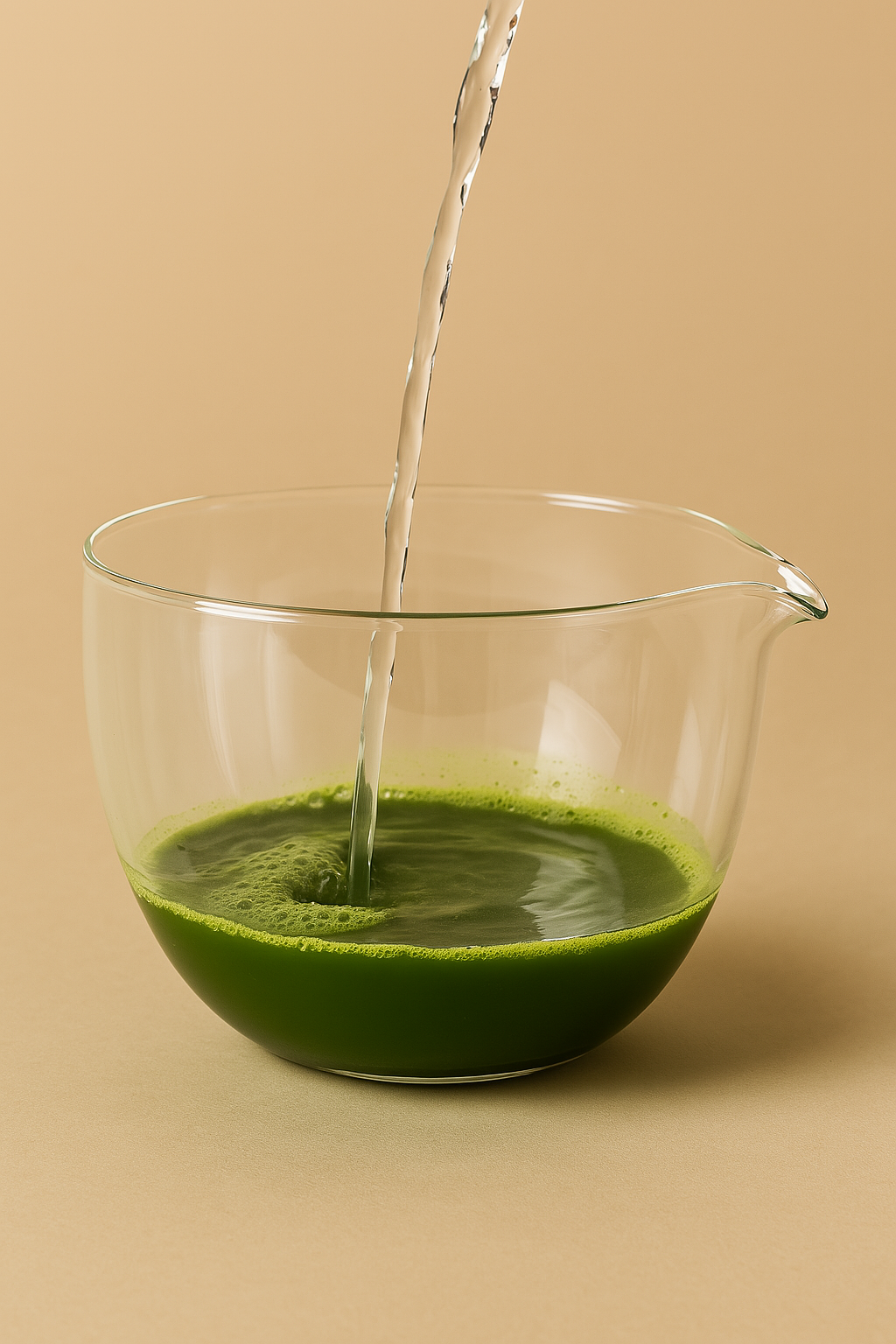 Chawan miska na přípravu matcha (skleněná)
