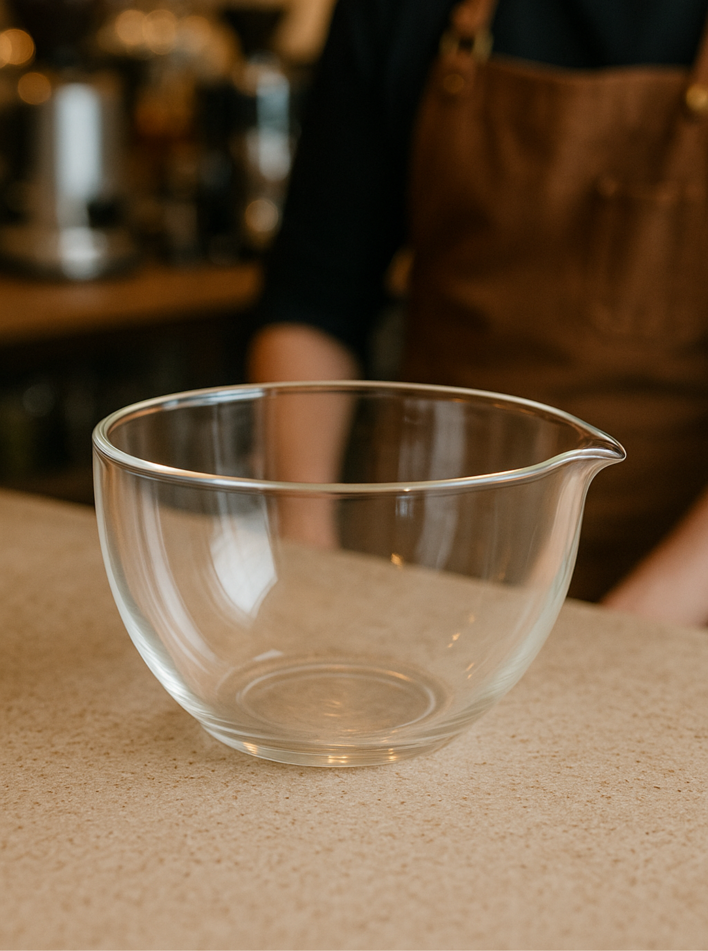 Chawan miska na přípravu matcha (skleněná)
