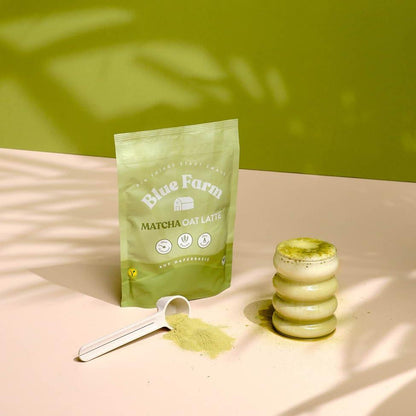 Blue Farm | Ovesné matcha latte BIO 300g