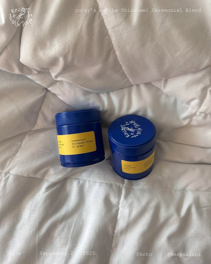 Rocky's matcha | Shiranami Ceremonial Blend Matcha 20g