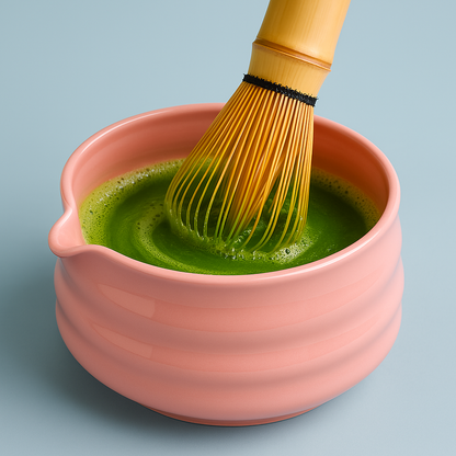 Chawan miska na přípravu matcha (růžová)