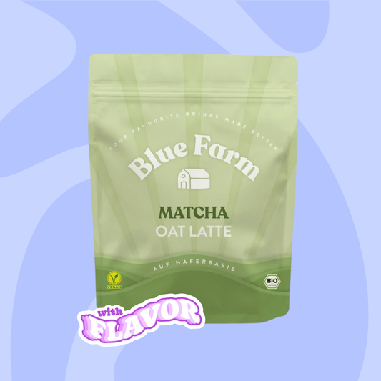 Blue Farm | Ovesné matcha latte BIO 300g
