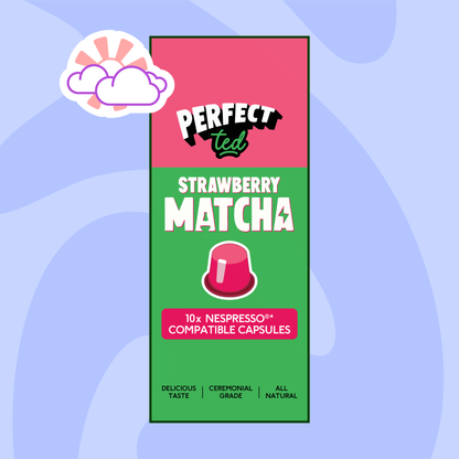 PerfectTed | Matcha Pods jahoda 10 ks