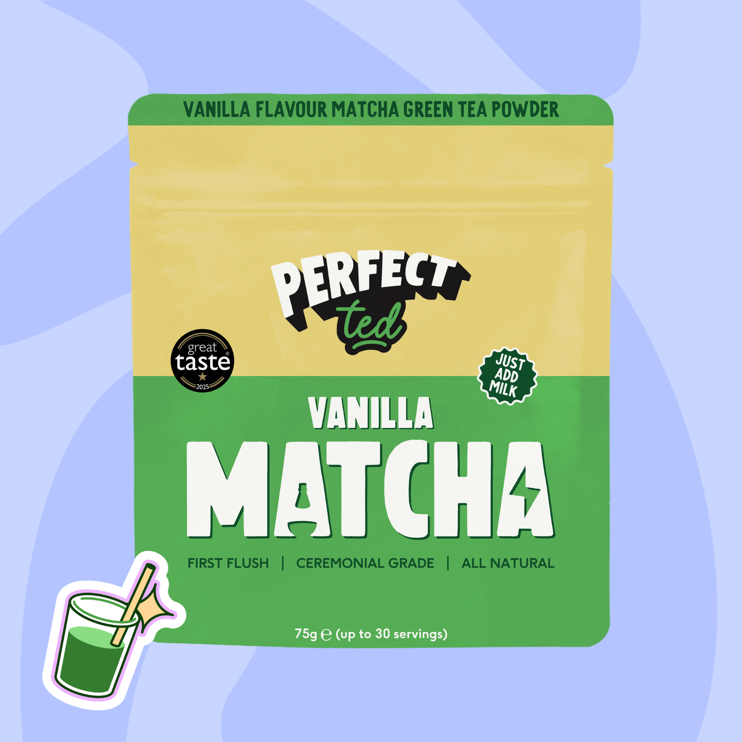 PerfectTed | Ceremonial matcha vanilka 75g